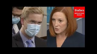Best Of Jen Psaki And Fox News Reporter Peter Doocy Clashes From The Past Year | 2021 Rewind