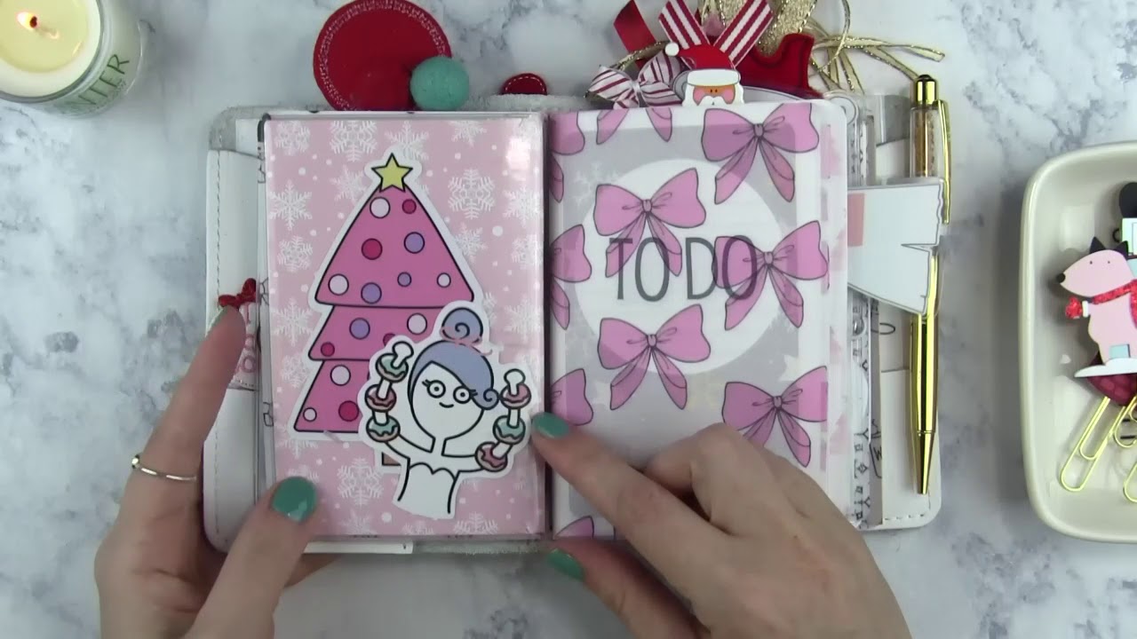 Christmas Traveler's Notebook (Foxy Fix) Planner Setup