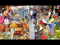 Fresh Market Food & Yummy Lunch - Cambodian Everyday Foods @ Boeng Trabaek