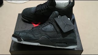 kaws 4s black