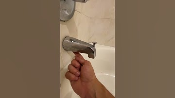 How to remove a Tub Faucet