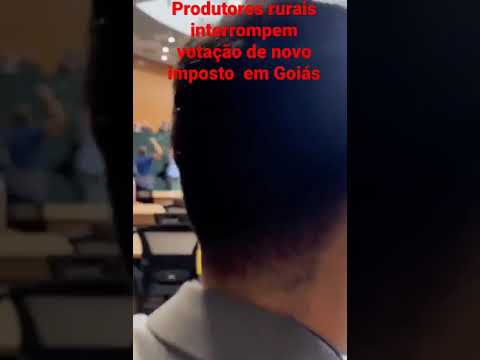 Produtores interrompem votação de novo imposto em Goiás