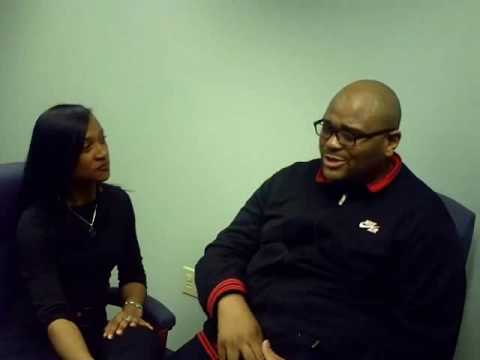 Jammin' 98.3's Andrea Williams interviews Ruben Studdard