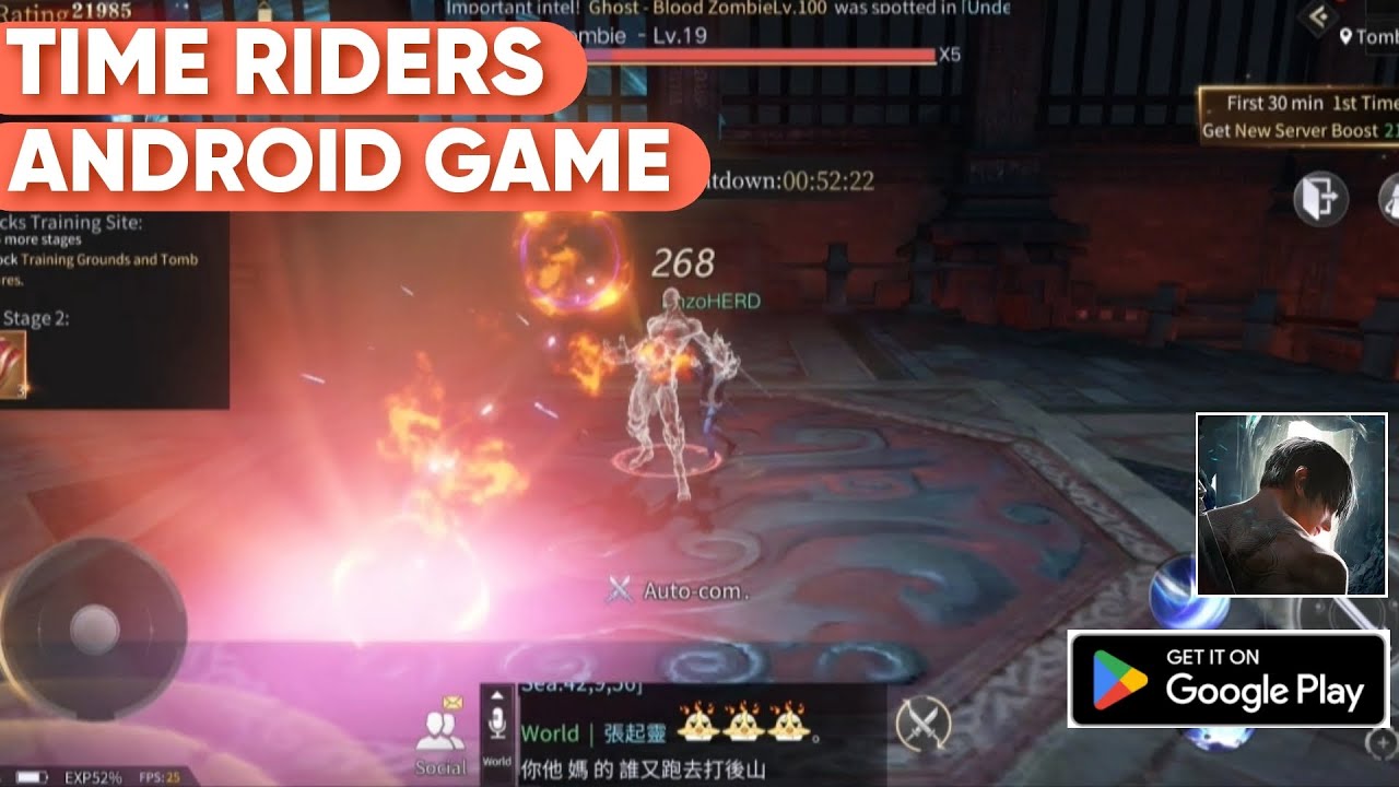 Time Rider S 2 time riders gameplay in android - YouTube