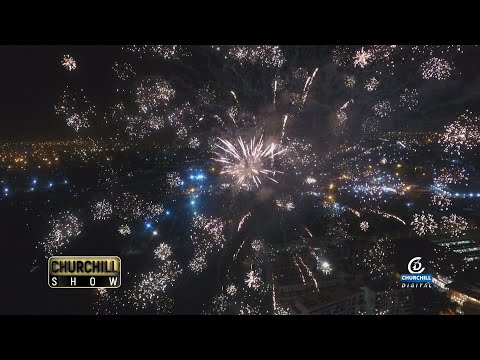 Churchill Show New Year Fireworks Display...