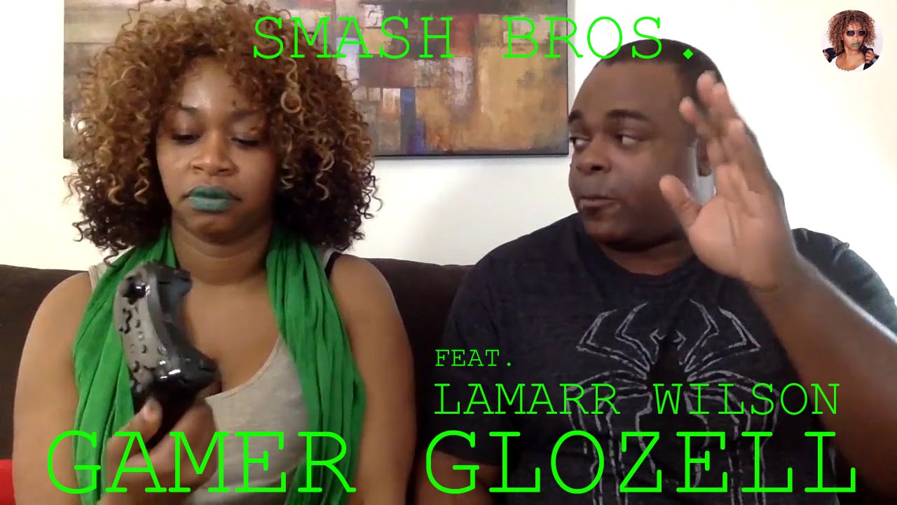 GloZell and Lamarr Wilson Smash Bros. Gaming