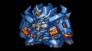 Video thumbnail of "SRW OG (GBA) - Dark Prison"