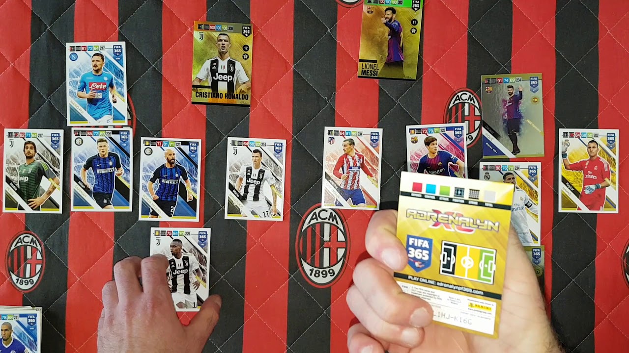 PANINI FIFA 365 2019 - RONALDO vs MESSI - TWORZYMY DRUŻYNY - KTO WYGRAŁ???