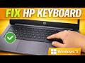 How To Fix HP Laptop Keyboard Not Working in Windows 11 (Tested Methods)