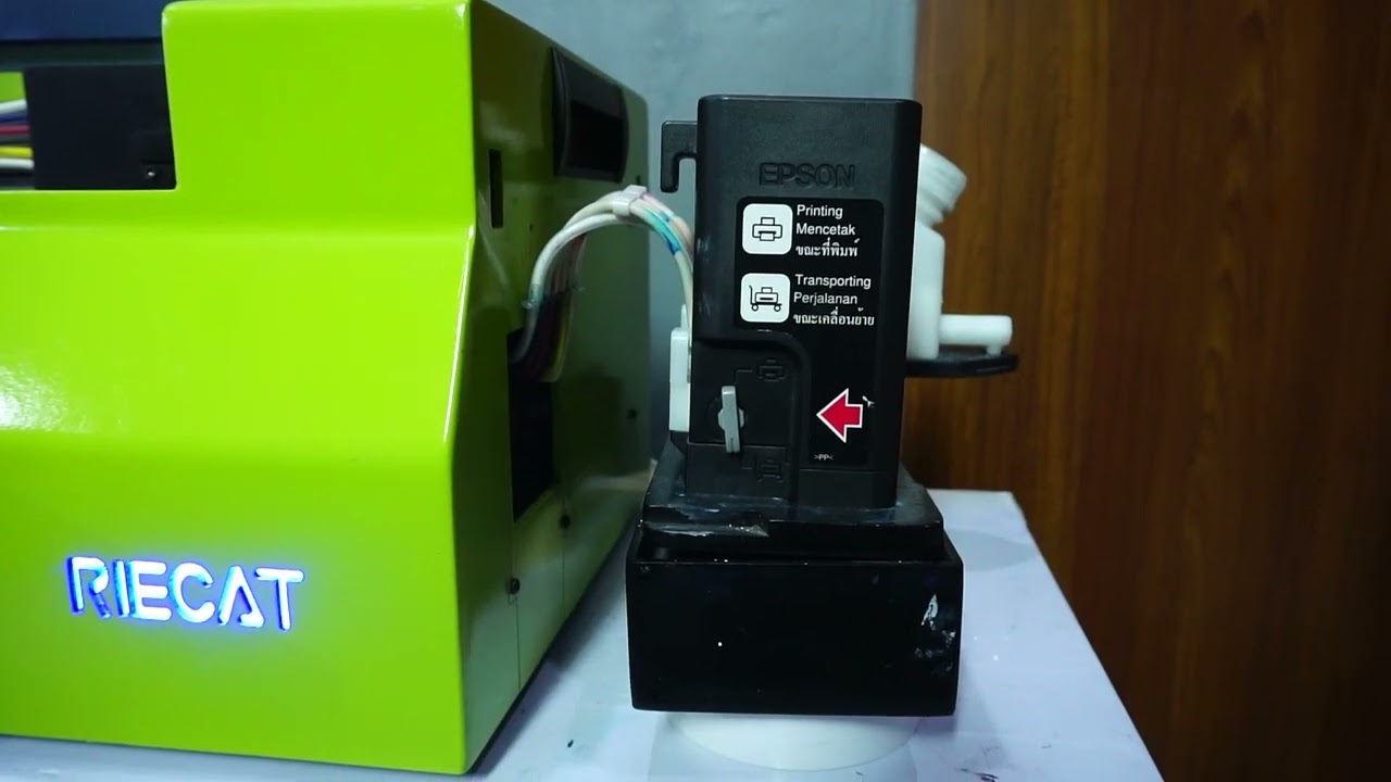 ⁣Cara Pasang Bantalan Printhead Saat lepas Dumper