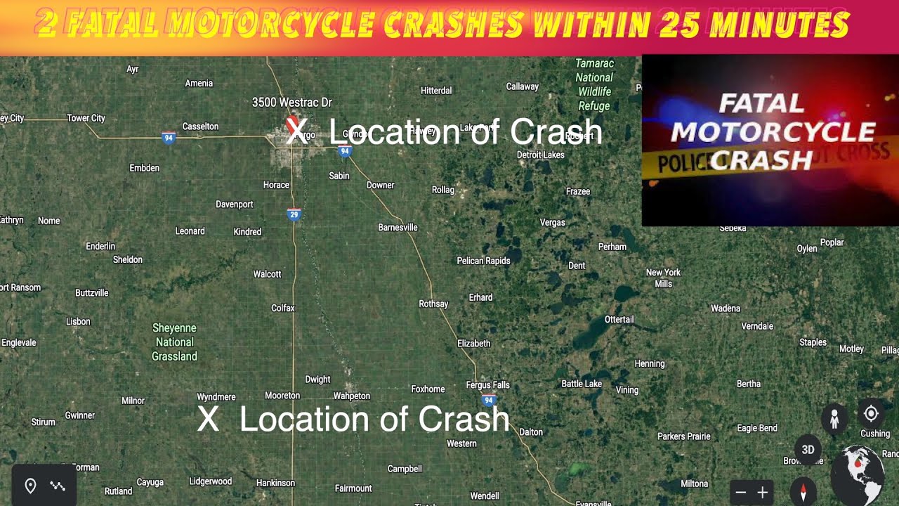 Two Fatal Crashes Saturday, Deceased (38) Andrew Burt, Byron, MN & (53
