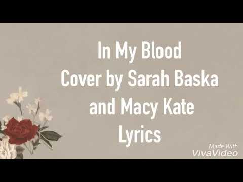 Lyrics : In My Blood - Shawn Mendes - Cover by Sarah Baska and Macy Kate