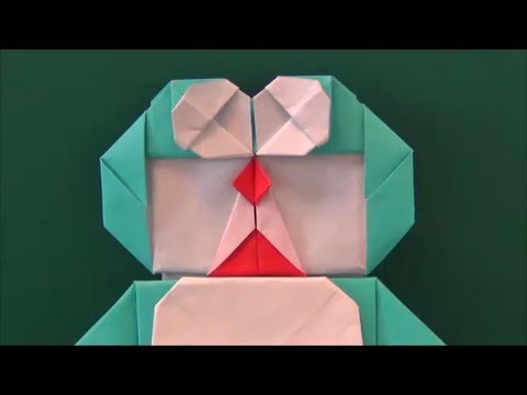    The Doraemon  face origami  YouTube