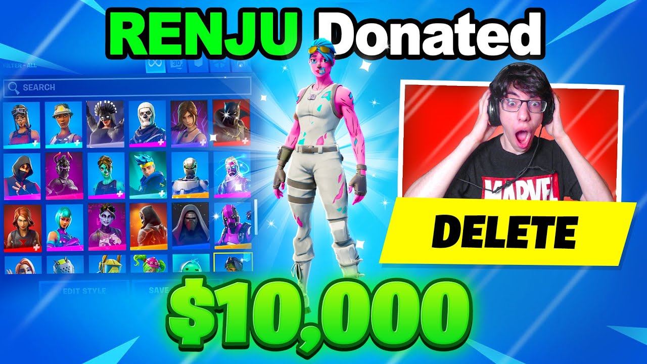 I Paid A Streamer to Delete His Fortnite Account…
