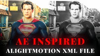 Ae Inspired Superman Edit Preset