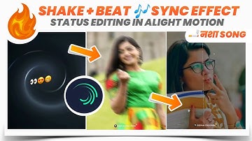 Instagram Trending Beat Sync Shake Effect Status Editing In Alight Motion | #ShakeEffect