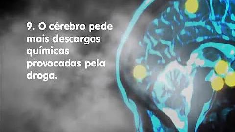 Como o crack age no cérebro humano?