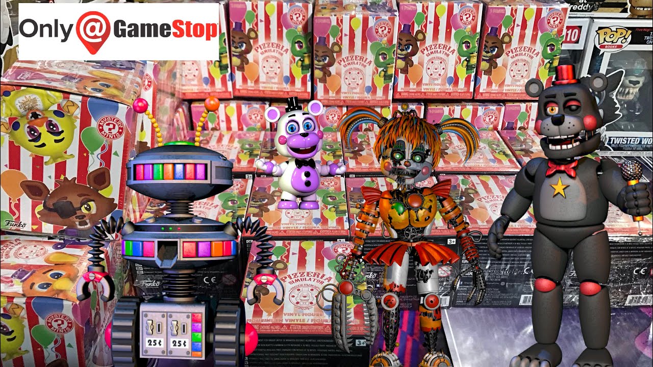 Epic 30 Boxes Fnaf 6 Pizzeria Simulator Mystery Minis Gamestop