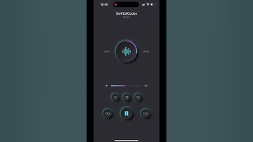 Creating a Stunning Neumorphic Media Player in SwiftUI 🔥