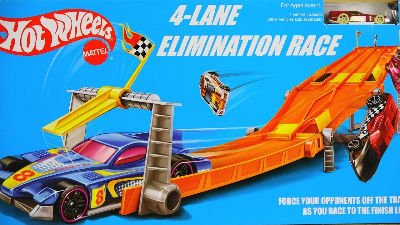 Super Epic Tournament Hot Wheels Lane Elimination Race Youtube