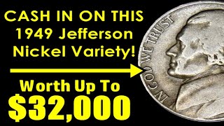 1949 Jefferson Nickel Variety Worth BIG Money Even In Low Grades! - BEST OF THE BEST!