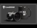 MOCKUP DE TAZA - MUG 🍺en CorelDRAW - 📌 fijar tu LOGO en un MUG - ArtiMaña