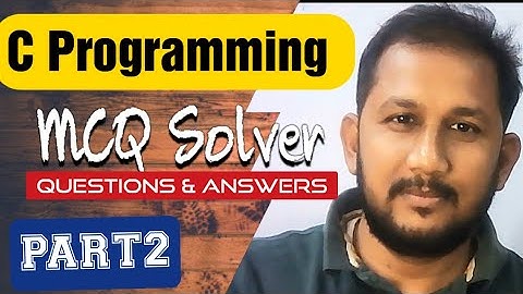 C programming MCQ solver| Part2 #bca #bangla #jeca