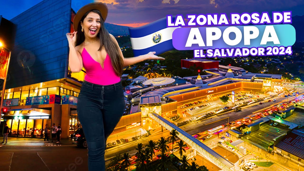 LA NUEVA APOPA así luce la zona rosa de APOPA en El Salvador 2024 😱 #elsalvador