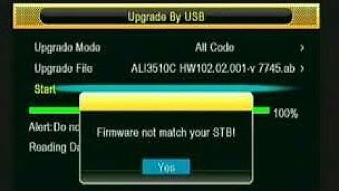 Ali 3510C "No Match File" Problem Solved "invalid Firmware "|| technology ki duniya ||