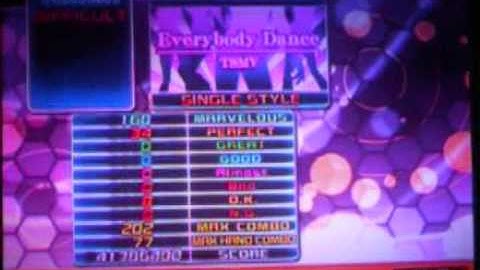 DDR Hottest Party 2 - Everybody Dance - Difficult [Hand Markers/Gimmicks] - AAA (Results)