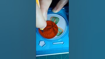 beautiful spirograph art satisfying video #shorts