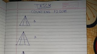 Trick ✨ to find the number of triangle 🤯😱#trick #reasoning #maths 