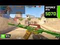Counter-Strike 2 Low Settings 4:3 Stretched on 27" Monitor: RTX 5070 + i7 14700K