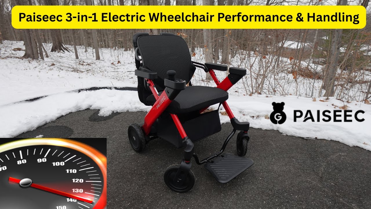 Paiseec 3-in-1 Electric Wheelchair Performance & Handling