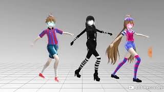Mmd x fnaf (bg - bb puppet) umbrella remix