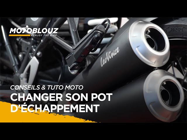 Tuto 19 : Comment changer le pot d'échappement de sa moto 