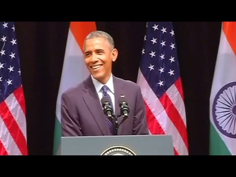 President Obamas Dilwale speech at Delhi townhall