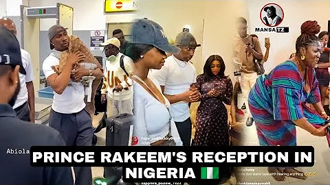 Juma Jux & Wife Priscilla Receive Royal Welcome in Nigeria — Baby Rakeem’s First Trip Abroad 🇳🇬✨
