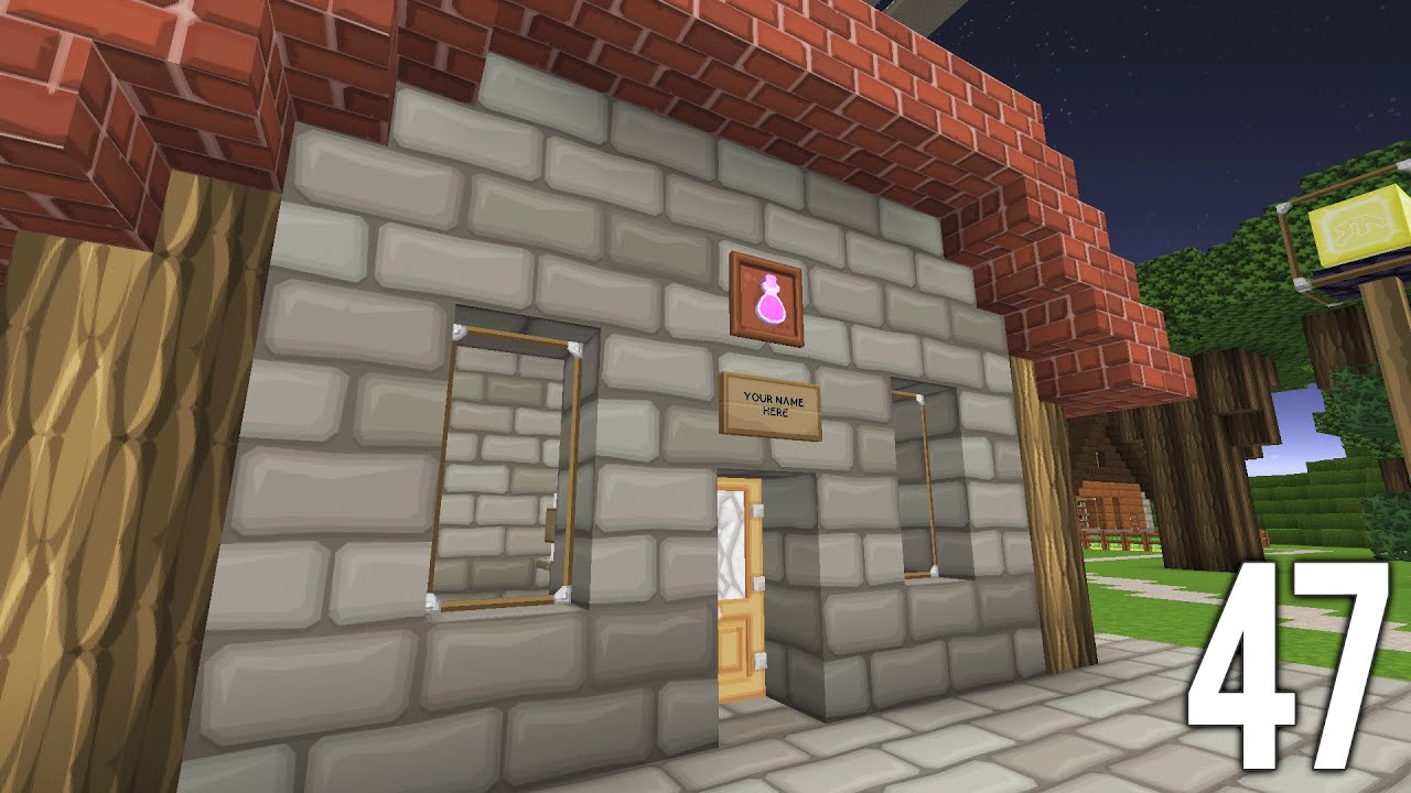 lets play a little game Minecraft Sky Island [47] - NAME SNAKE'S PUB! - SnakeMC Lucky Sky Island Minecraft Letsplay