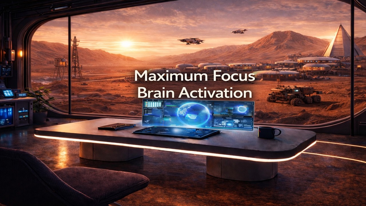 Maximum Focus Brain Activation | Deep Focus Ambient Music for ...