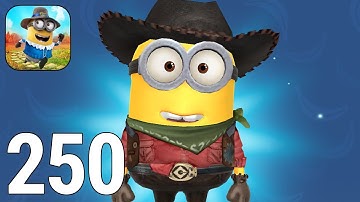 Despicable Me: Minion Rush Gameplay Walkthrough Part 250 - Unlock Cowboy Costume (iOS, Android)
