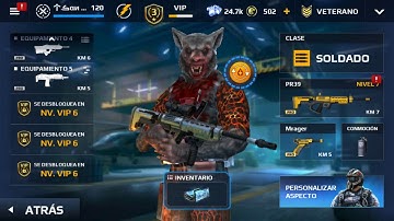 Modern combat 5 - bug de Águilas & Paquete de Combat 2017