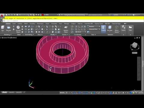 Using The Revolve Command