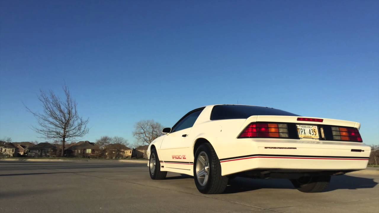 1989 Camaro Iroc Z For Sale Youtube
