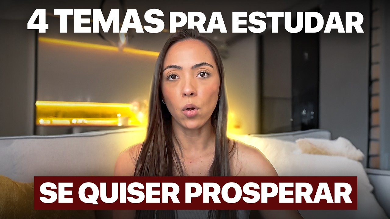 ASSUNTOS que TODA MULHER que QUER CRESCER na vida PRECISA ESTUDAR (a escola não ensina isso)