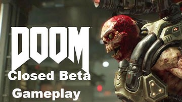 Doom (Closed Beta) Gameplay Live Stream (PS4) - Warpath Game Mode - True Carnage!