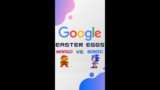 Google Easter Egg Mario Vs. Sonic #shorts screenshot 5