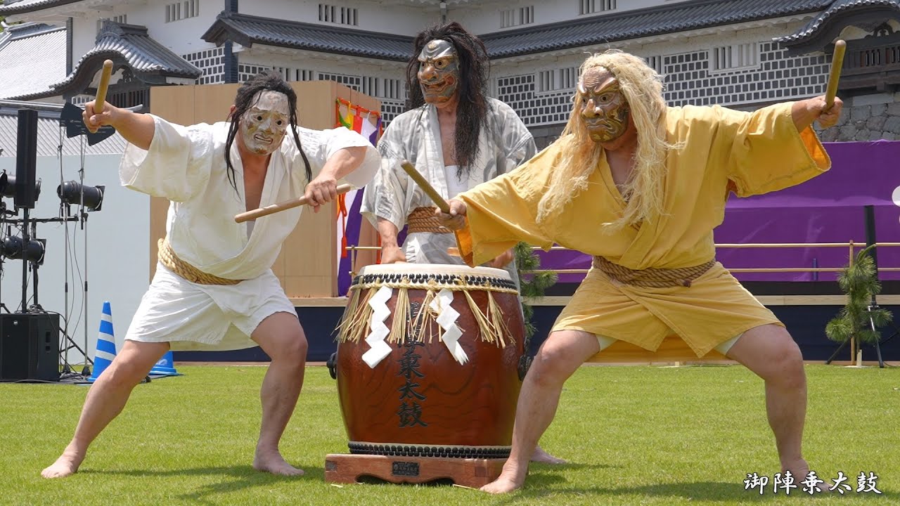 御陣乗太鼓 金沢百万石まつり 盆正月2025年 / 石川県金沢市