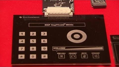 The future of capacitive touch with MSP MCUs featuring CapTIvate technology