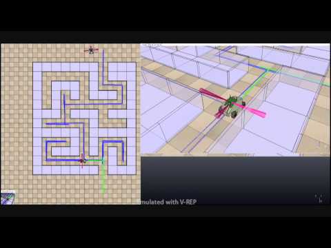 Maze Navigation with wireless communication